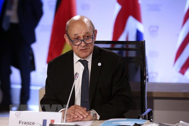 Ngoại trưởng Pháp Jean-Yves Le Drian. (Ảnh: AFP/TTXVN)