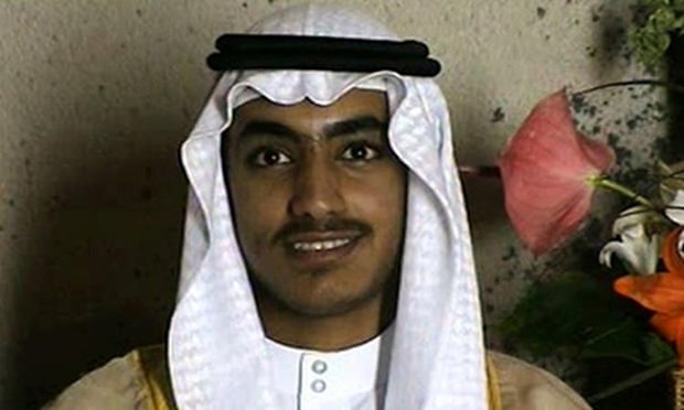  'Thái tử Hồi giáo thánh chiến' Hamza bin Laden. (Nguồn: AP)