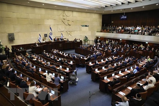 Toàn cảnh phiên họp Quốc hội Israel tại Jerusalem ngày 30-4-2019. (Ảnh: THX/ TTXVN)