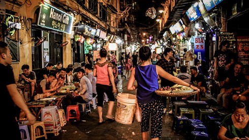 Illustrative photo of a corner of a vibrant Hanoi. Photo: CNN