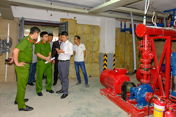 Kiểm tra an toàn PCCC tại các cơ sở trọng điểm