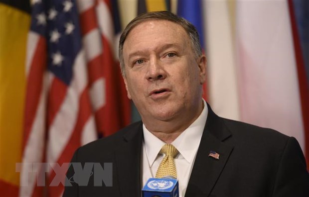 Ngoại trưởng Mỹ Mike Pompeo. (Ảnh: AFP/TTXVN)