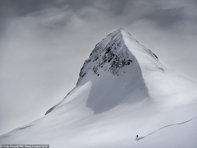 Taking the Plunge by Colin Ronald of Austria won first prize in the “landscape” category.