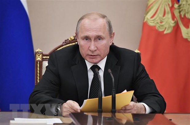 Tổng thống Nga Vladimir Putin. (Nguồn: THX/TTXVN)