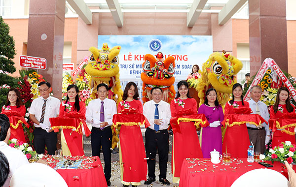New building of Dong Nai Center for Disease Control and Prevention inaugurated