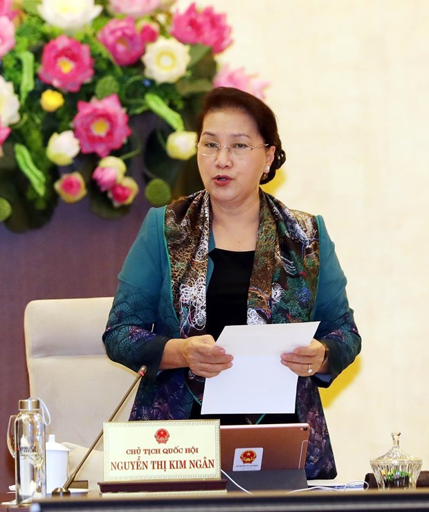 National Assembly Chairwoman Nguyen Thi Kim Ngan (Photo: VNA)