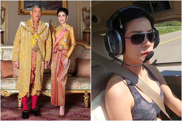 Nhà vua Thái Lan tước bỏ mọi tước hiệu của Hoàng quý phi Sineenat