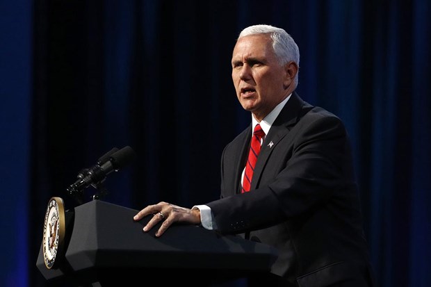 Phó Tổng thống Mike Pence. (Nguồn: AP)