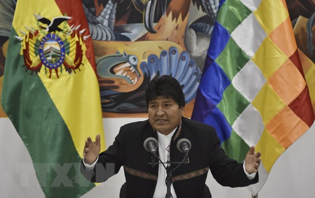 Tổng thống Bolivia Evo Morales. (Ảnh: AFP/TTXVN)