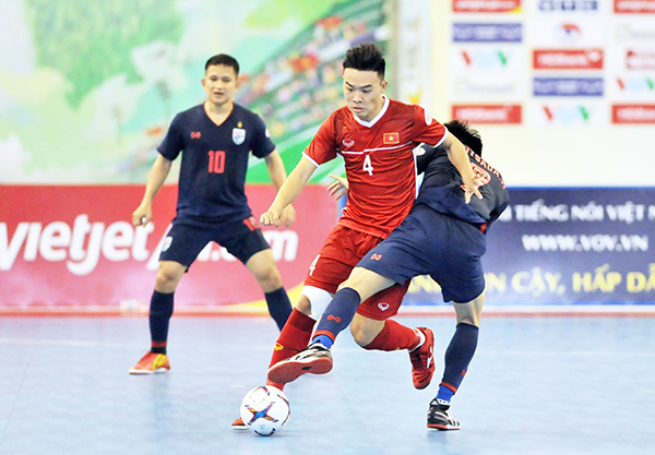 Tuyển futsal Việt Nam thua 0-2 trước Thái Lan ở bán kết giải Đông Nam Á 2019