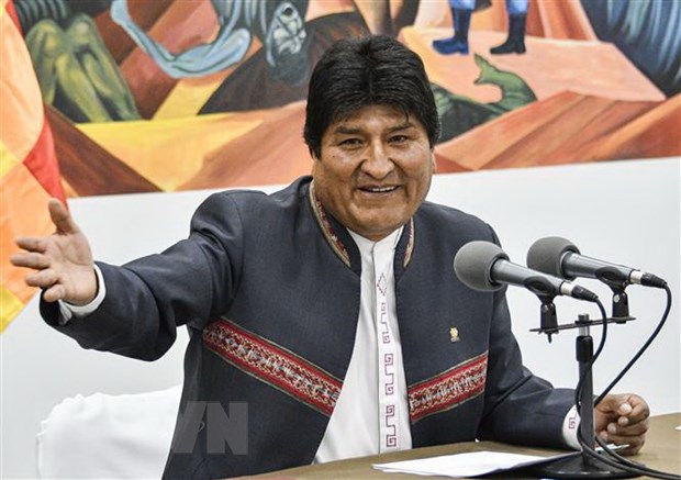 Tổng thống Bolivia Evo Morales. (Nguồn: AFP/TTXVN)