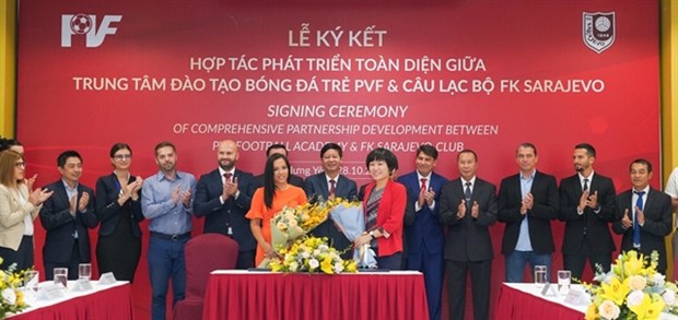 PVF signs comprehensive partnership deal with FK Sarajevo