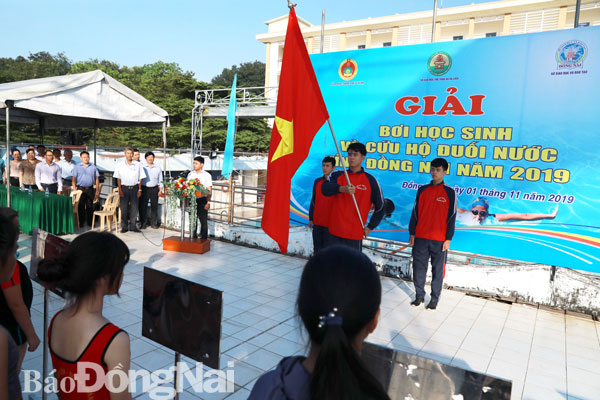 Quang cảnh lễ khai mạc giải