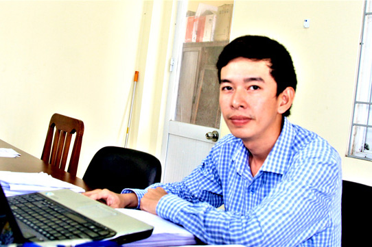 Ông Bồ Trọng Hiếu, Phó trưởng ban Tuyên giáo Đảng ủy phường Hiệp Hòa (TP.Biên Hòa)
