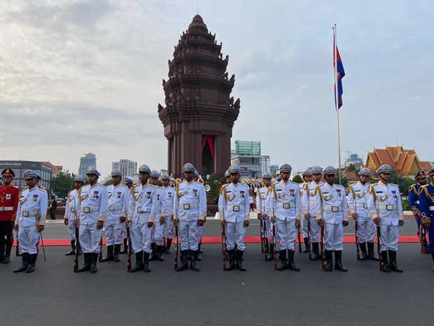 Thủ đô Campuchia yên bình trong ngày Quốc khánh. (Nguồn: Facebook Thủ tướng Hun Sen)