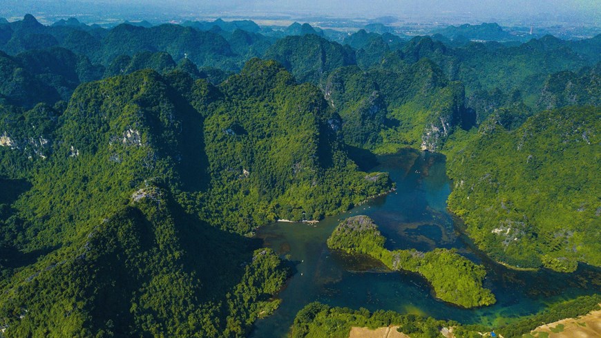 Trang An's beauty in Autumn