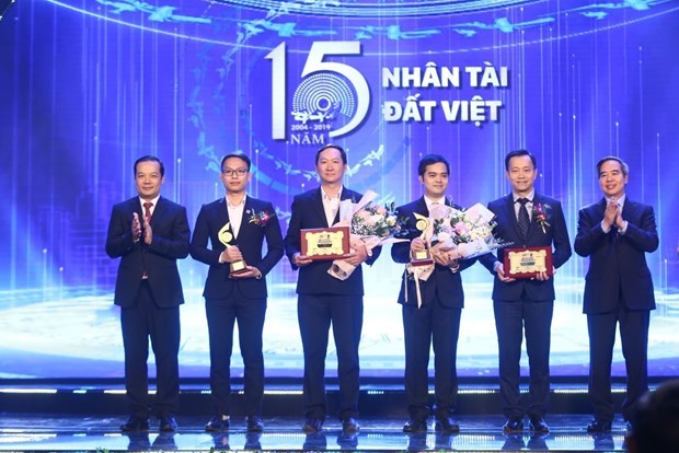 Some of the winners of the Vietnamese Talent Awards 2019