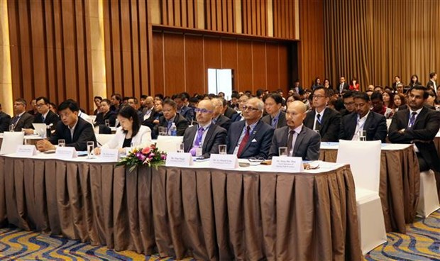 At the event.