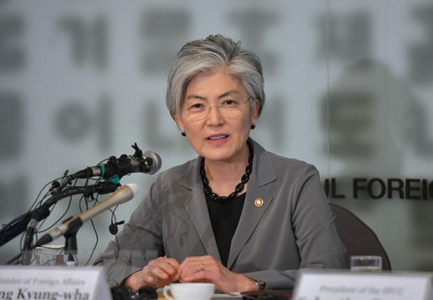 Ngoại trưởng Hàn Quốc Kang Kyung-wha. (Ảnh: AFP/TTXVN)