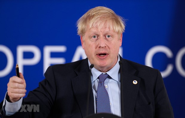 Thủ tướng Anh Boris Johnson. (Ảnh: THX/TTXVN)