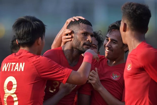 U22 Indonesia đang bám đuổi U22 Việt Nam tại bảng B. (Ảnh: Fox Sports Asia)