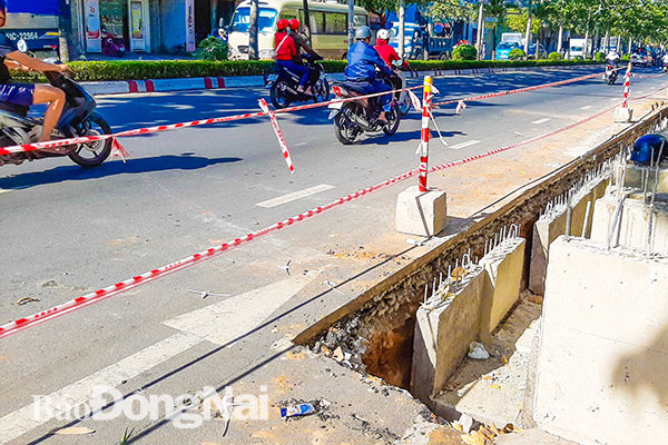 Thi công cống thoát nước chưa an toàn