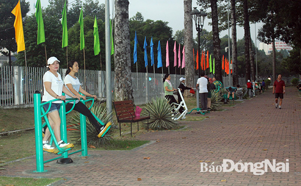 Khởi sắc phong trào rèn luyện sức khỏe