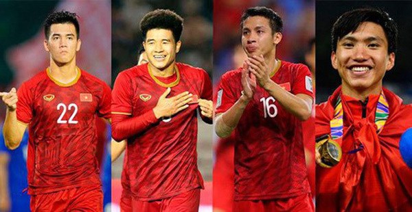 Four Vietnamese footballers named in Best 11 of SEA Games 30