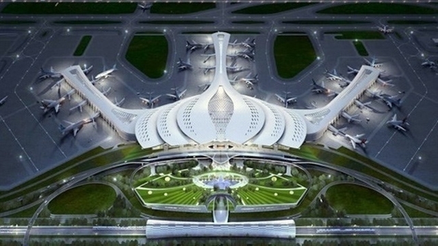 A rendering of the proposed Long Thành International Airport to be built in the southern province of Đồng Nai. — Photo courtesy of the Airports Corporation of Việt Nam  Read more at http://vietnamnews.vn/society/570069/airport-investor-must-use-own-funds-not-rely-on-govt-na-says.html#IbThBimifrJ8ml91.99