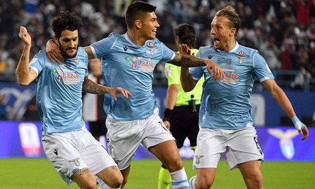  Niềm vui của Lazio. (Nguồn: Getty Images)