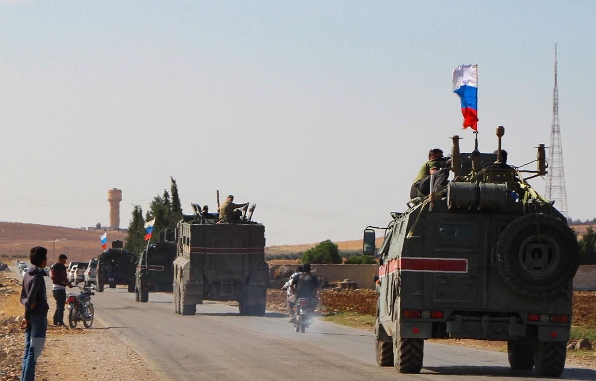Quân cảnh Nga tuần tra tại các tỉnh Aleppo và Hasakah của Syria