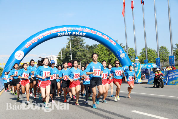 Dong Nai wins three third prizes at Binh Duong running tournament