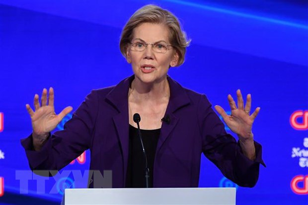 Thượng nghị sỹ Elizabeth Warren. (Nguồn: AFP/TTXVN)