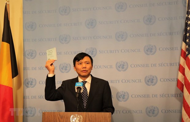 Ambassador Dang Dinh Quy, head of the Vietnamese Permanent Mission to the UN, at the event.