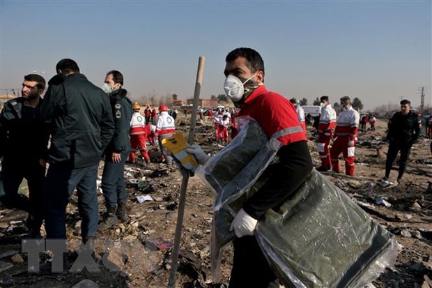 Máy bay Ukraine rơi tại Iran: Không phát hiện dấu hiệu bị bắn hạ