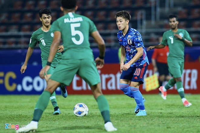 U.23 Nhật Bản gục ngã 1-2 trước Saudi Arabia