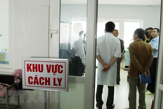 At a quarantine area  of the Central Highlands Regional General Hospital (Photo: VNA)