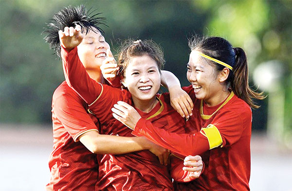 Nữ Việt Nam giành chiến thắng 1-0 trước Myanmar