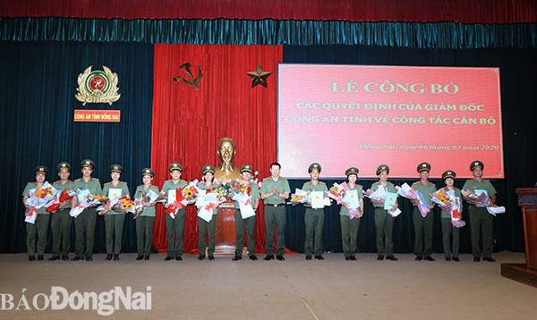 Công an tỉnh điều động 322 cán bộ chỉ huy cấp đội
