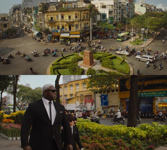 Scenes of Ho Chi Minh City in a trailer of "Artemis Fowl" (Photo courtesy of Disney)