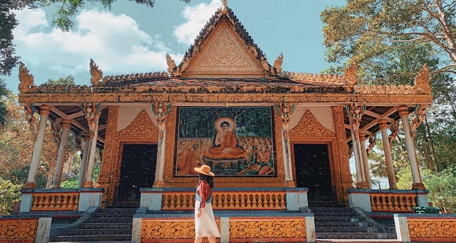 Bat Pagoda is one of the oldest Khmer temples in the Cửu Long (Mekong) Delta province of Sóc Trăng. File Photo