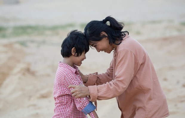 A scene in the film "Hanh phuc cua me" (Photo: Internet)