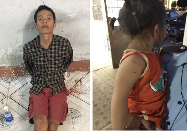 Cướp xe máy còn khống chế luôn cháu bé 2 tuổi