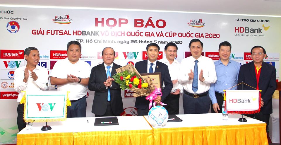 HDBank tiếp tục đồng hành với các giải futsal quốc gia năm 2020