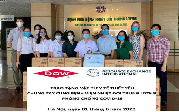 US organisation supports fight against COVID-19