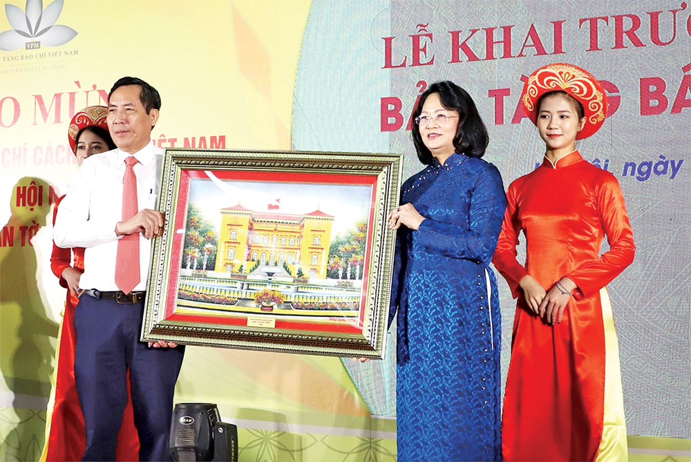 Khai trương Bảo tàng Báo chí Việt Nam