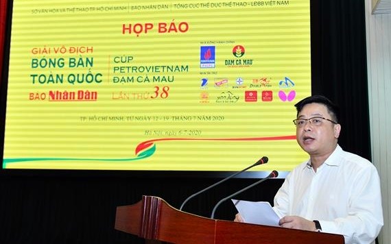 Nhan Dan newspaper's national table tennis championships on horizon