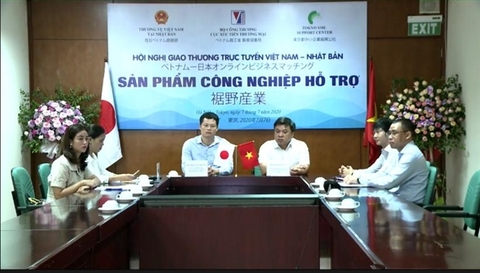 First Vietnam-Japan teleconference on support industries opens