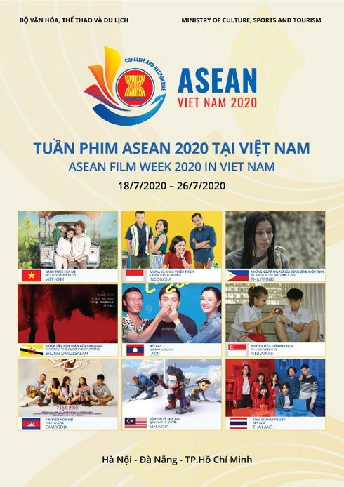 Poster of the ASEAN Film Week 2020 (Photo: Internet)