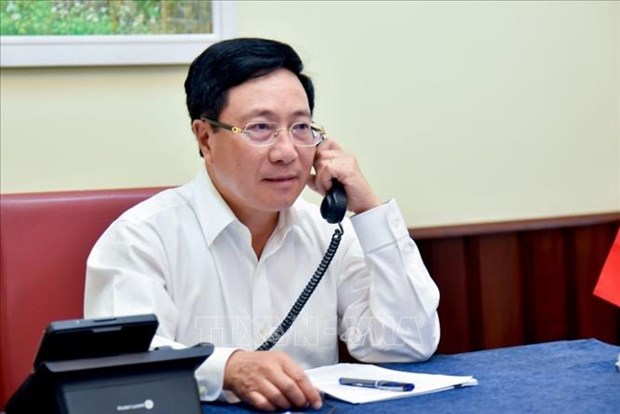 Deputy Prime Minister and Foreign Minister Pham Binh Minh.